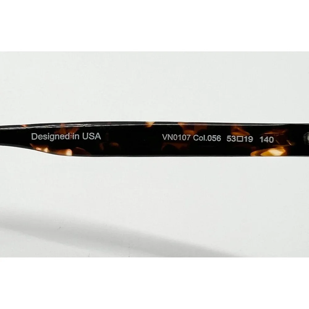 Vanni Eyeglasses Mens Brown Tortoise Shell Clubmaster VN0107 53-19-140
